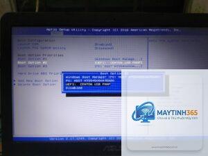ssd không boot được windows