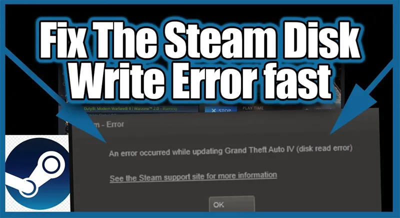 steam bị lỗi disk write - Hình 4