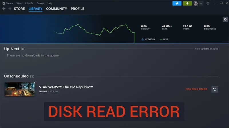 steam bị lỗi disk write - Hình 5