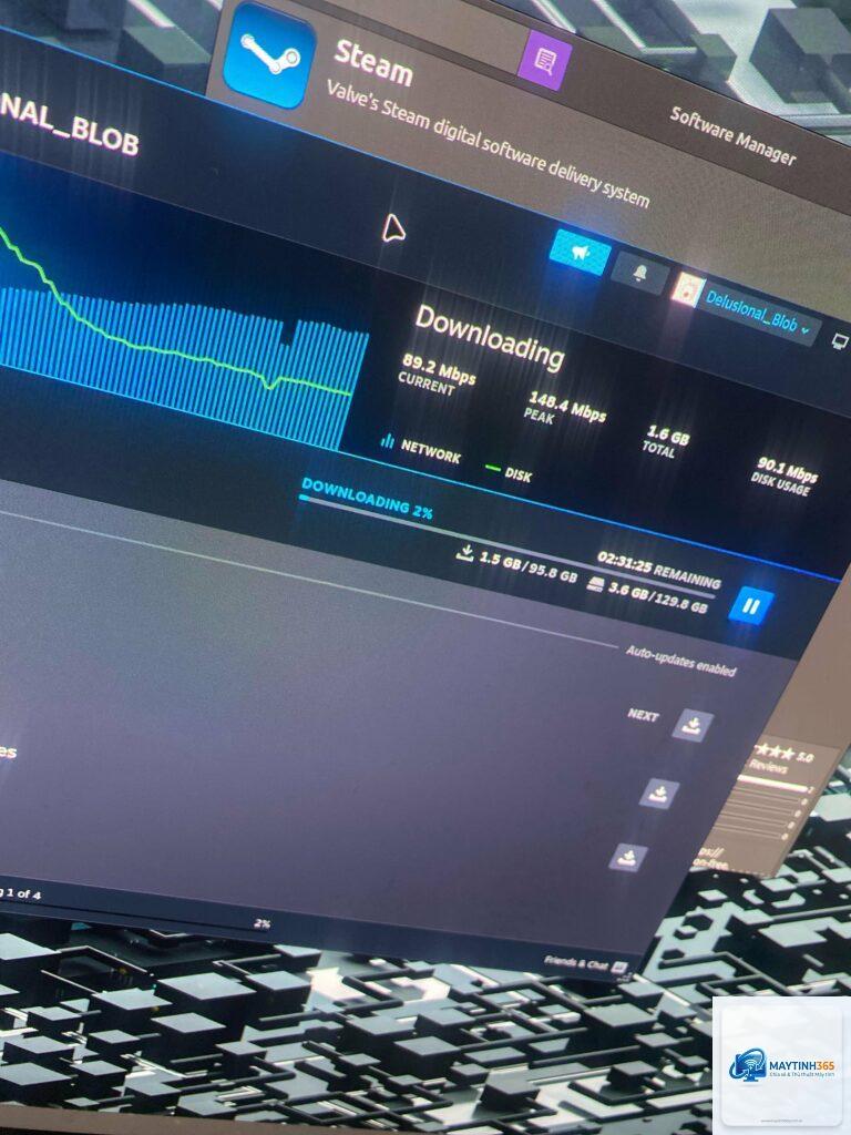 steam bị lỗi download chậm