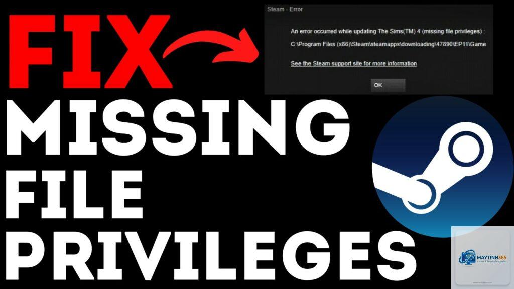 steam bị lỗi missing file