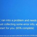 system service exception bsod