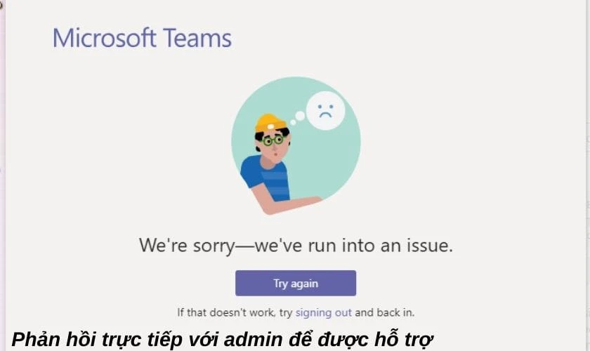 teams không đăng nhập được cách sửa - Hình 5