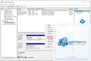 thủ thuật disk management nâng cao