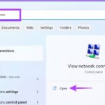 thủ thuật network settings windows 11