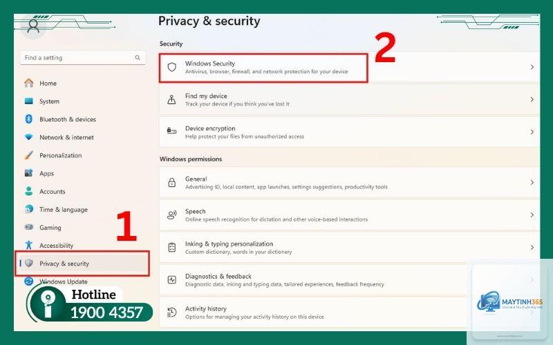 thủ thuật security settings windows 11 - Hình 1