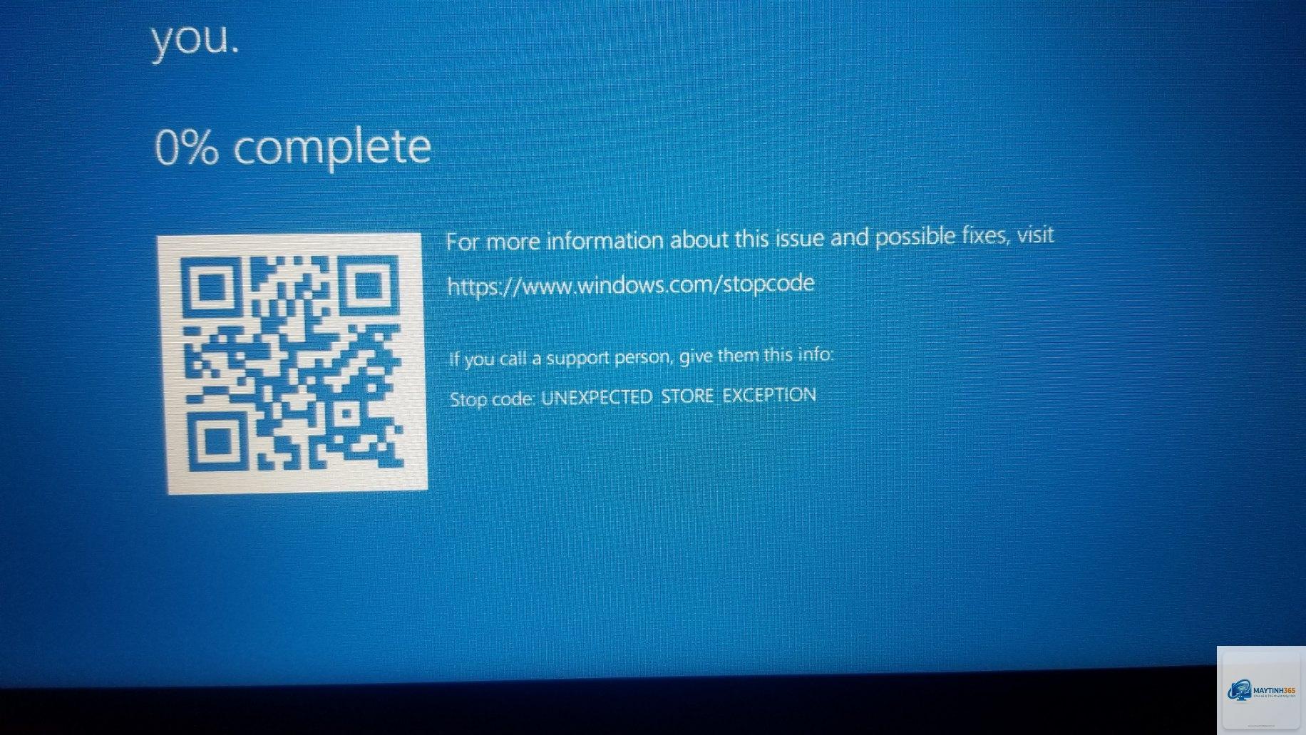 unexpected store exception ssd - Hình 4