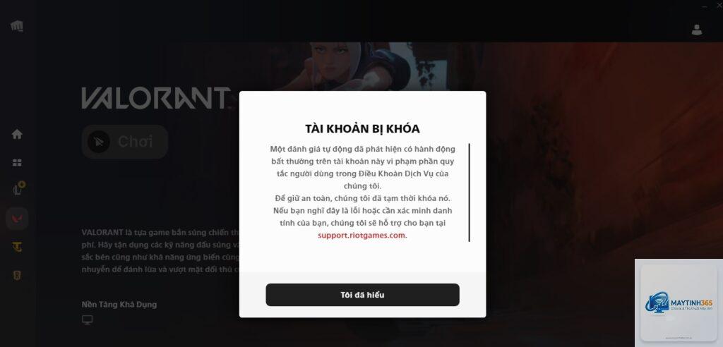 valorant bị crash