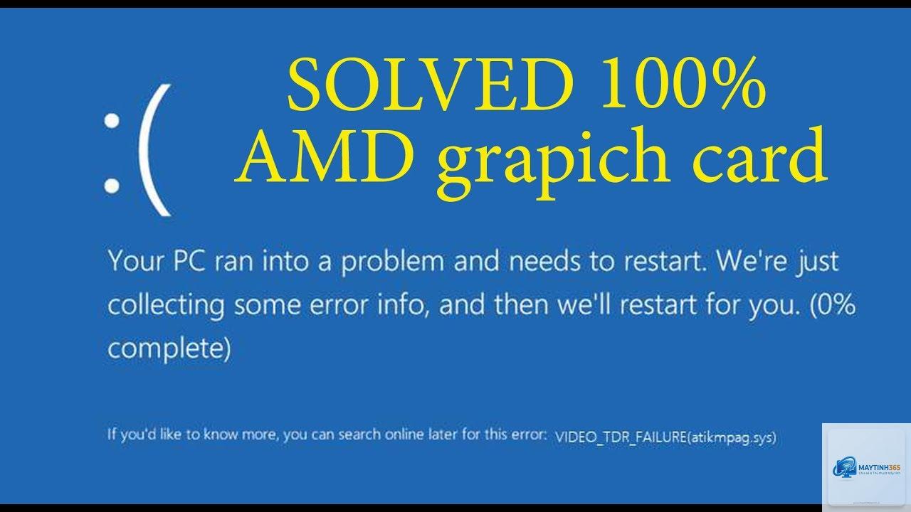video tdr failure amd - Hình 3