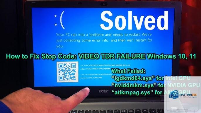 video tdr failure amd - Hình 4