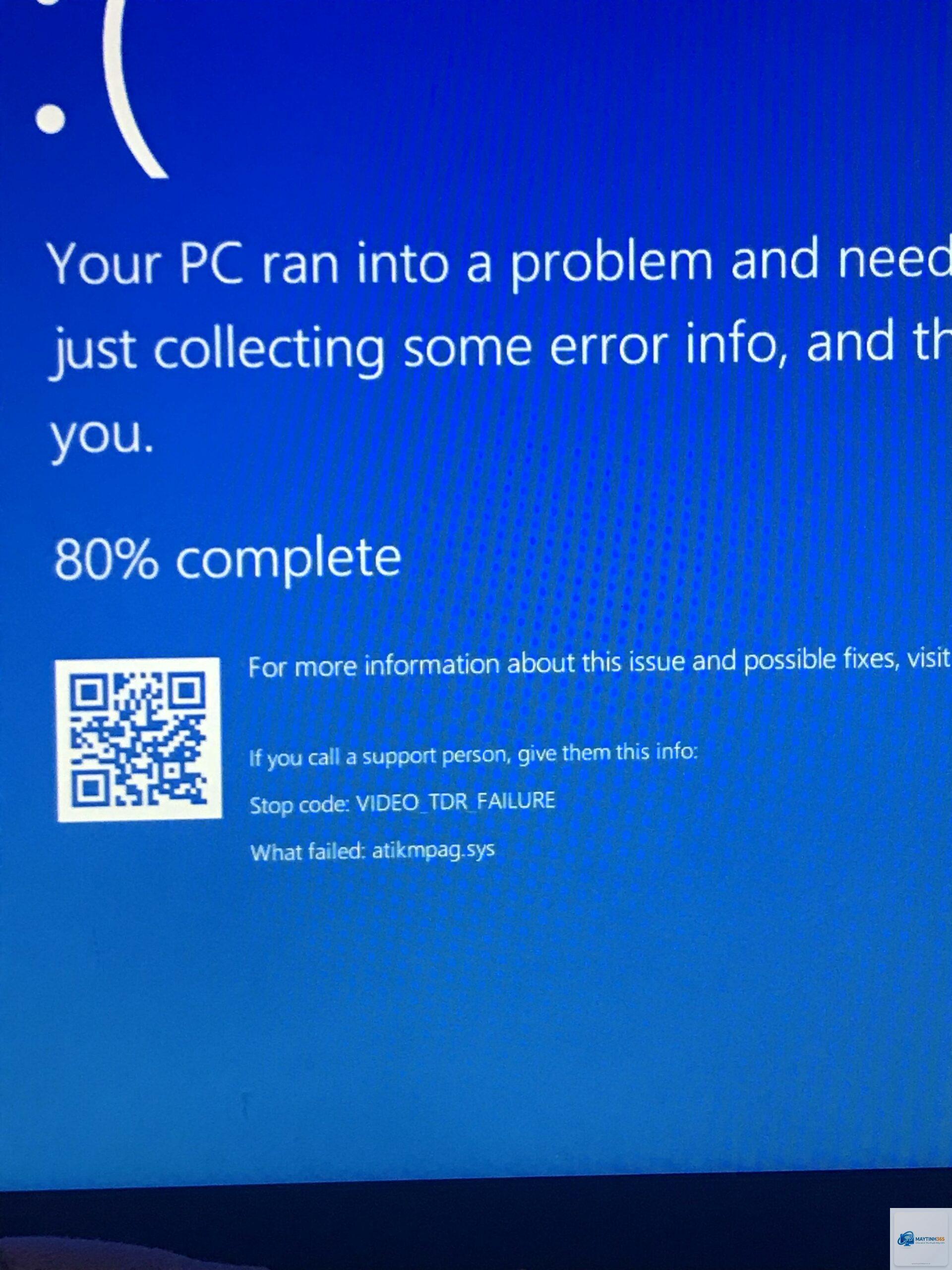 video tdr failure amd - Hình 5
