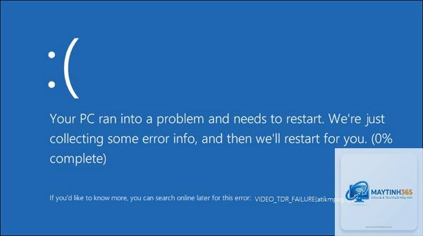 video tdr failure bsod - Hình 2