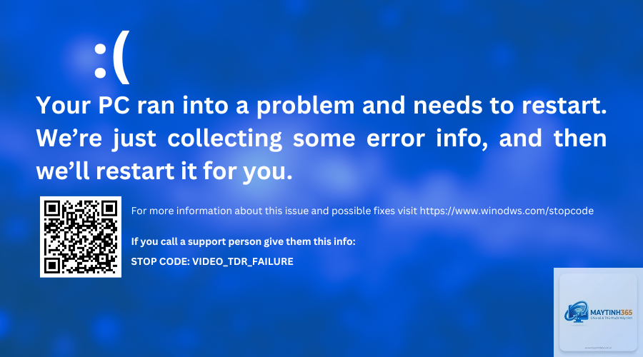 video tdr failure bsod - Hình 5