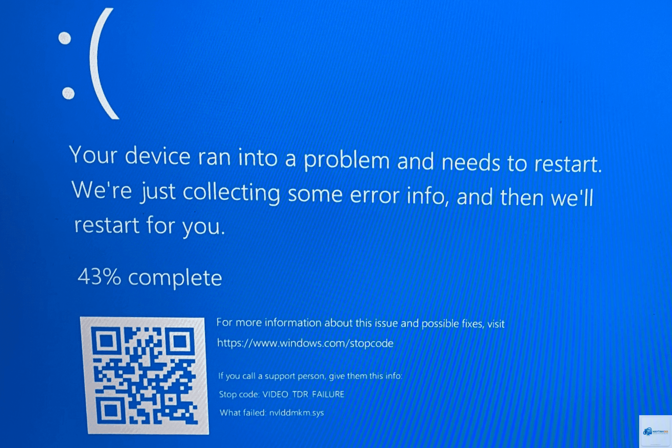 video tdr failure nvidia - Hình 4