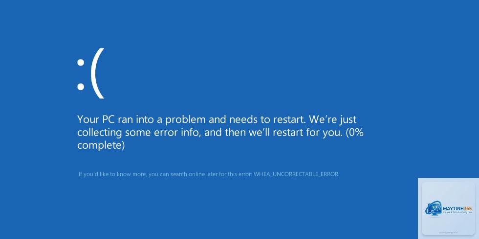 whea uncorrectable error windows
