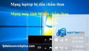 wifi bị chấm than vàng