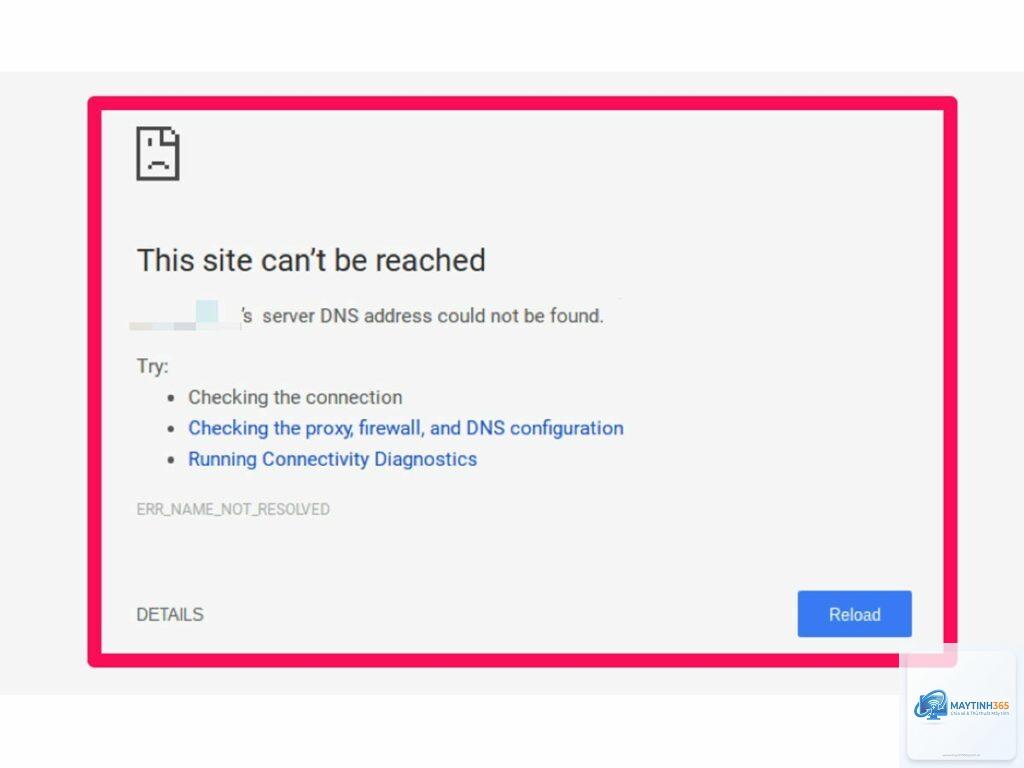 wifi bị dns error
