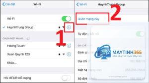 wifi bị giới hạn truy cập