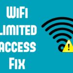 wifi bị limited access cách khắc phục