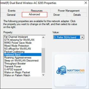 wifi không kết nối được băng tần 5ghz