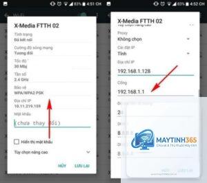 wifi không nhận địa chỉ ip