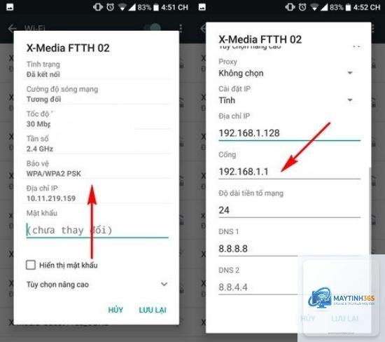 wifi không nhận địa chỉ ip