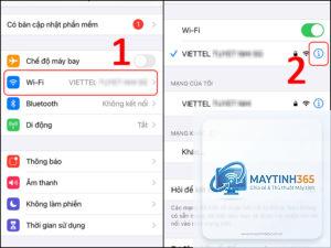 wifi không vào được mạng