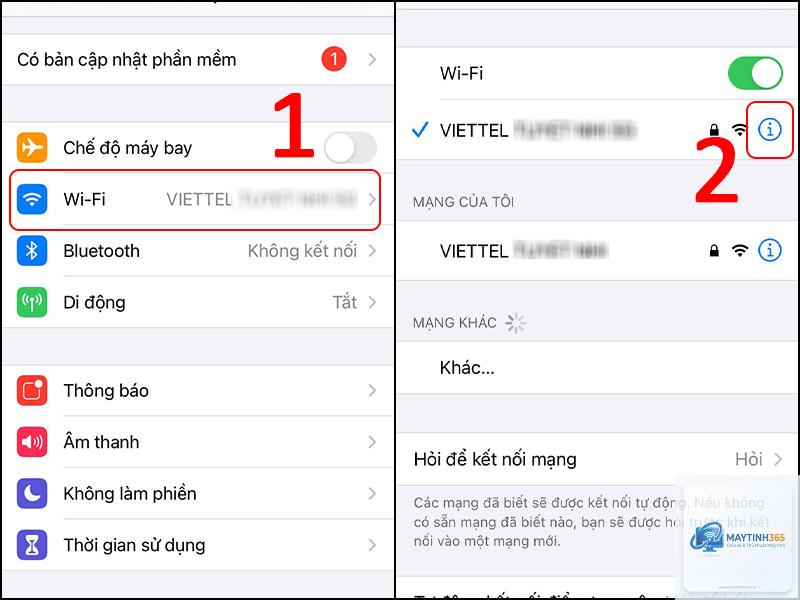 wifi không vào được mạng cách sửa