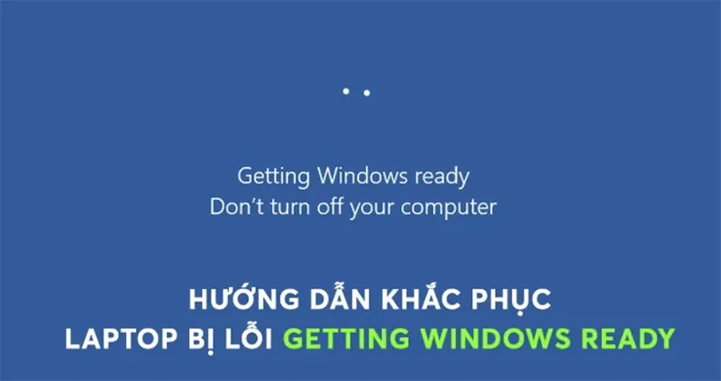 windows bị kẹt ở getting ready - Hình 5