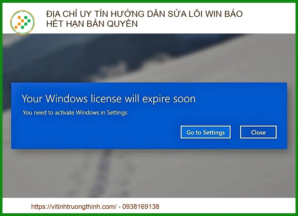 windows bị lỗi bản quyền - Hình 2