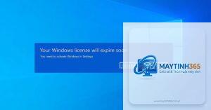 windows bị lỗi bản quyền