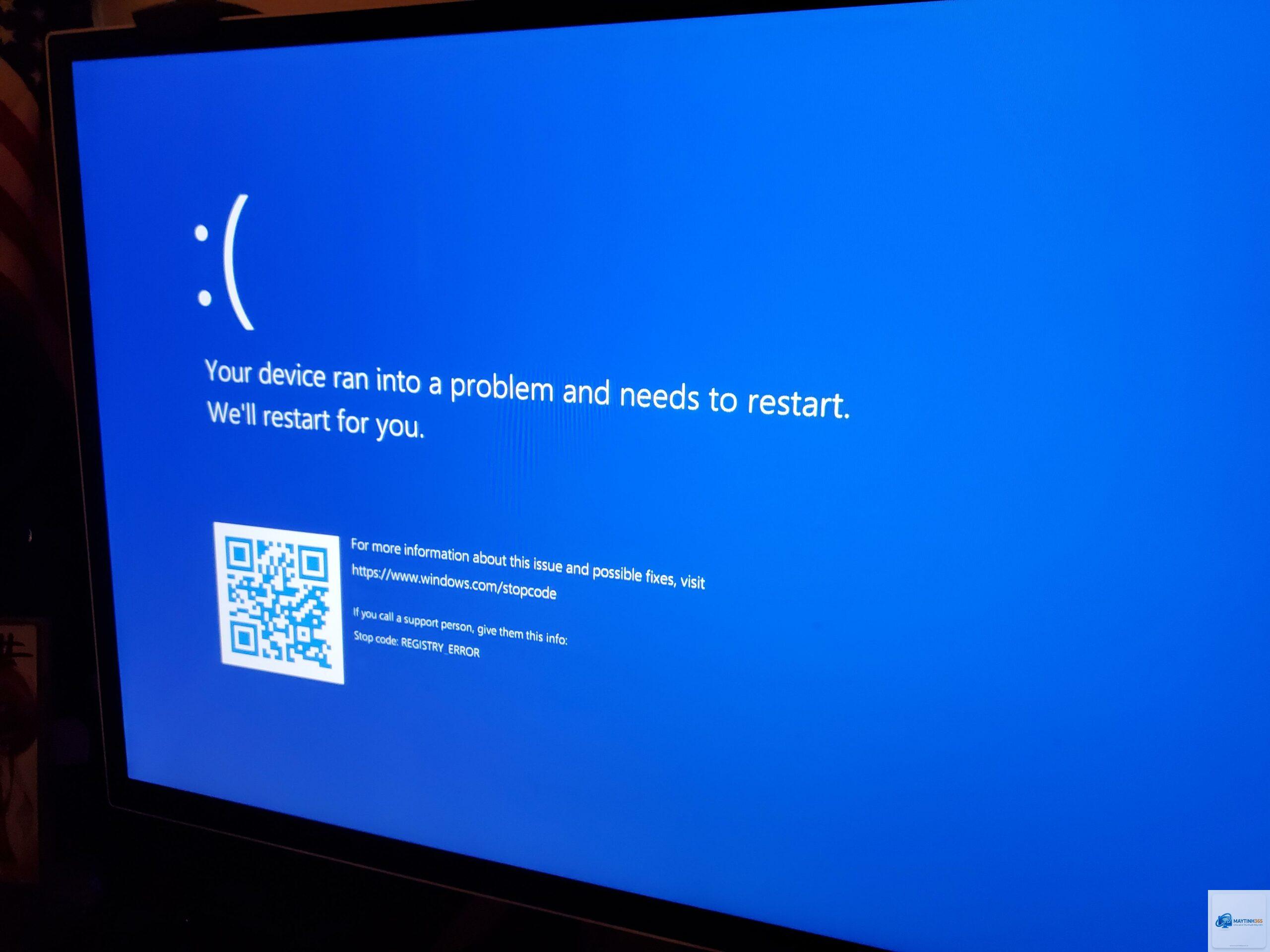 windows bị lỗi registry - Hình 4