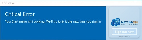 windows bị lỗi start menu - Hình 3