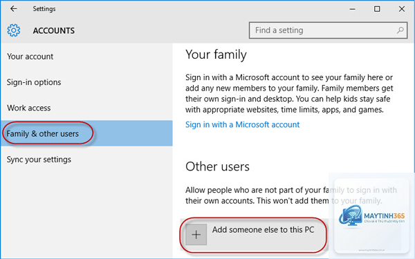 windows bị mất quyền admin