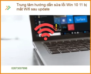 windows bị mất wifi sau update