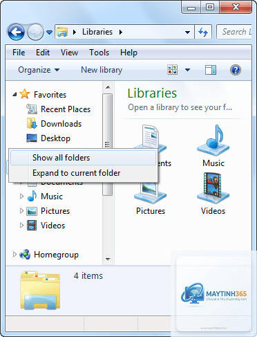 windows không hiện file desktop - Hình 4