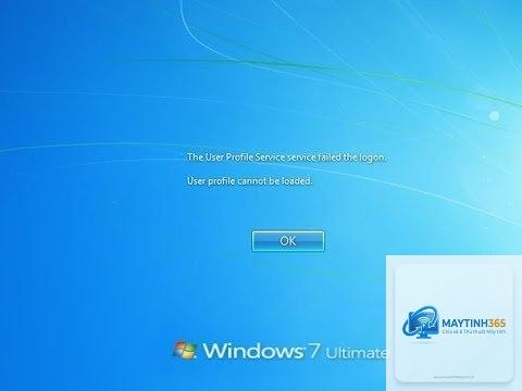 windows không load được profile user - Hình 2