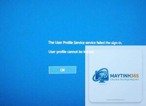 windows không load được profile user