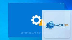 windows không mở được settings