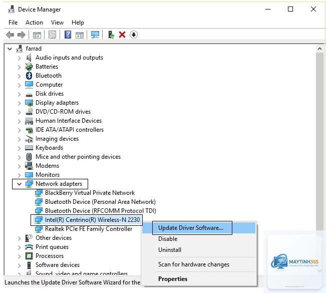 windows không nhận card mạng - Hình 3