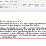 Khắc phục triệt để lỗi font chữ trong Word: Nguyên nhân và giải pháp chi tiết word bị lỗi font chữ