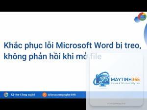 word bị treo