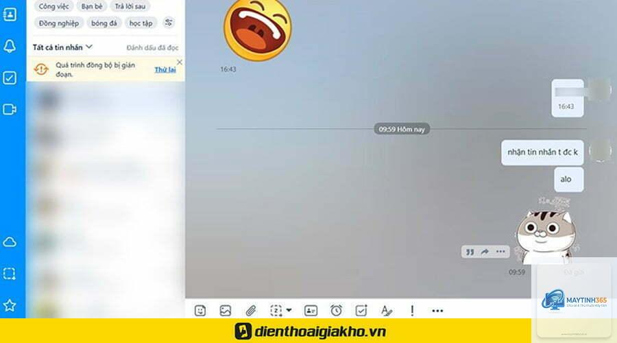 zalo pc bị lỗi kết nối - Hình 3