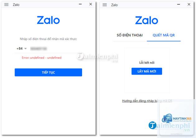 zalo pc không đăng nhập được cách sửa