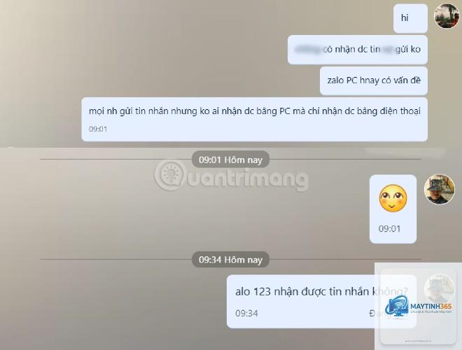 zalo pc không gửi được tin nhắn - Hình 3