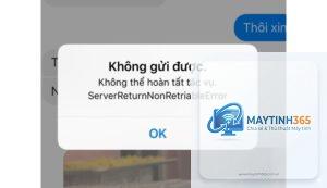 zalo pc không gửi được tin nhắn