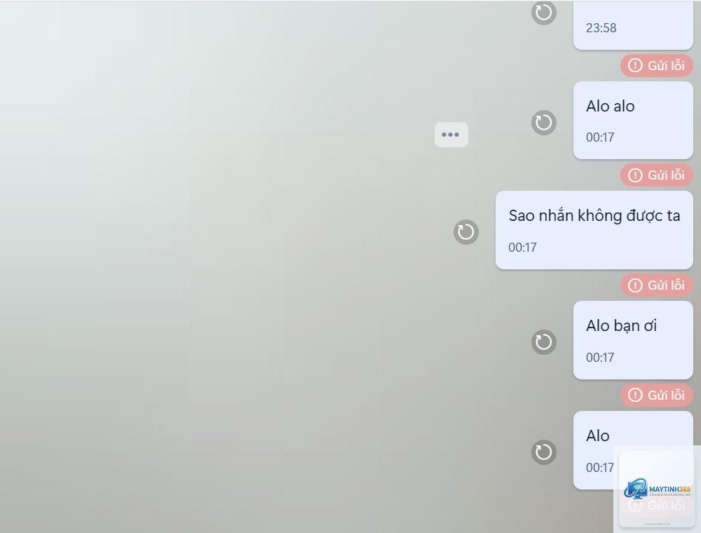 zalo pc không gửi được tin nhắn - Hình 5