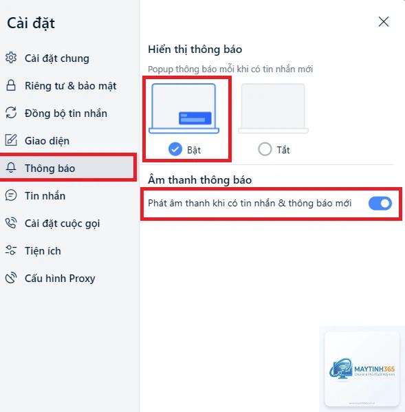 zalo pc không gửi tin nhắn cách khắc phục
