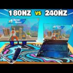 180Hz vs 240Hz: Chọn Tần Số Quét Nào Cho Màn Hình Gaming Tối Ưu? 180Hz vs 240Hz