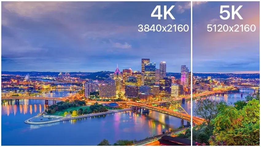 4K vs 5K màn hình - Hình 4